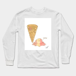 Damn Ice Cream Long Sleeve T-Shirt